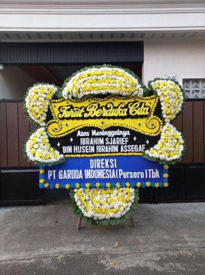 Papan Bunga Duka di Glagah