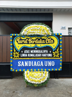 Papan Bunga Duka di Glagah